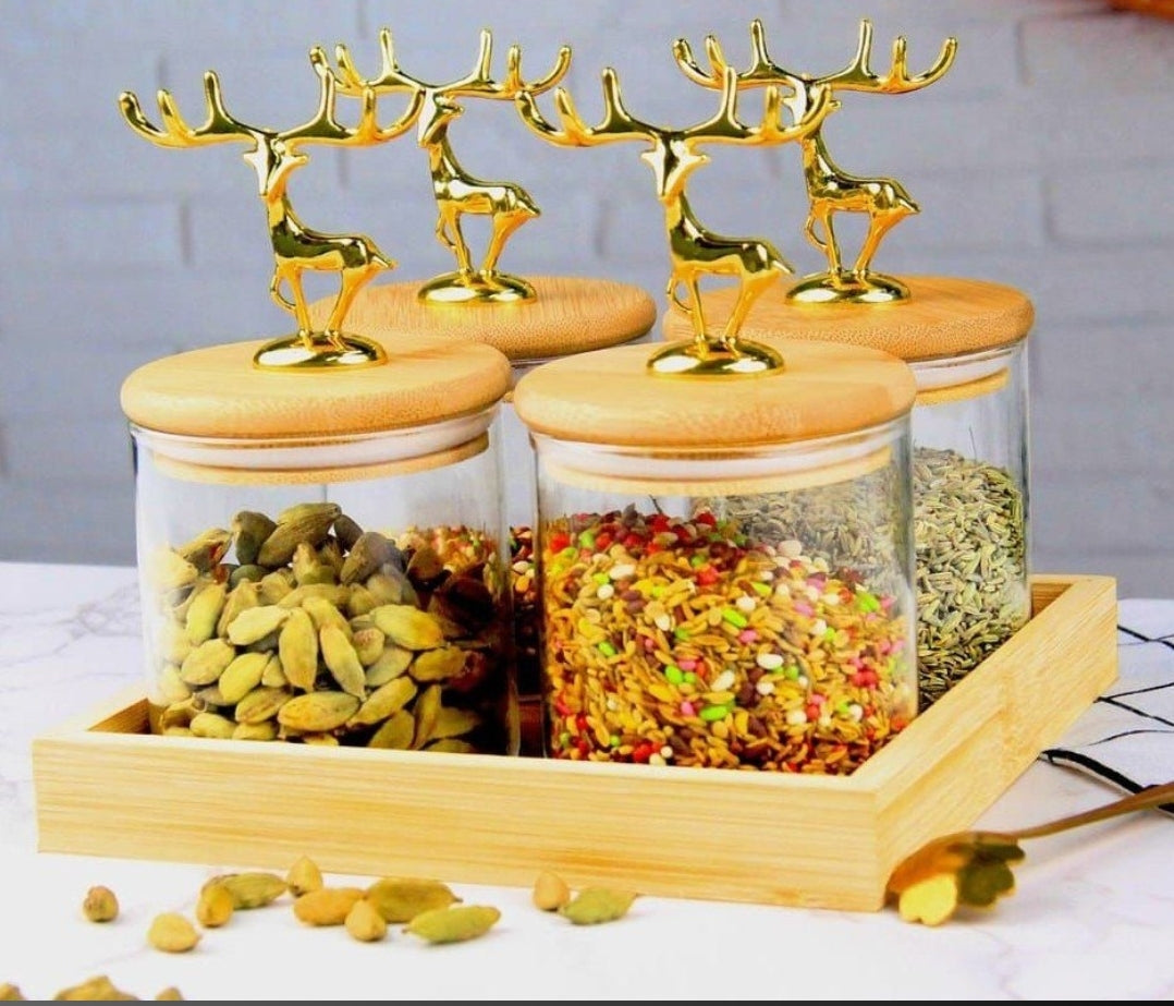 Beautifull Candy Glass Jar